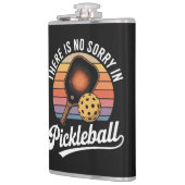 Flasques Il n'y a pas de désolé au pickleball (Gauche)