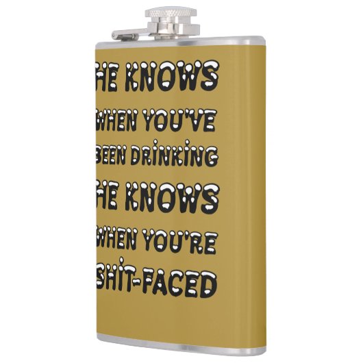 Flasques Il Sait Quand Vous Avez Boi (Gauche)