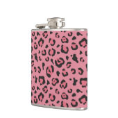 Flasques Illustration d'animal de rose de léopard (Gauche)