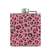 Flasques Illustration d'animal de rose de léopard (Dos)