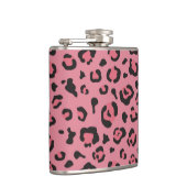 Flasques Illustration d'animal de rose de léopard (Droite)