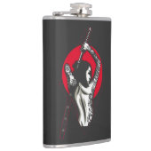 Flasques Illustration de fille Samurai (Droite)