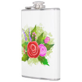 Flasques Illustration des fleurs roses (Gauche)