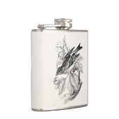 Flasques Illustration d'oiseau de pinson de montagne de (Droite)