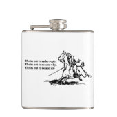 Flasques Illustration du devis de la brigade de lumière (Devant)