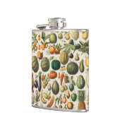 Flasques Illustration scientifique végétale des fruits (Gauche)