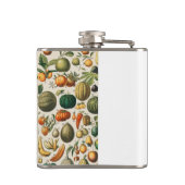 Flasques Illustration scientifique végétale des fruits (Dos)