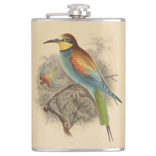 Flasques Illustration vintage de l'Abeille européenne (Devant)