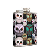 Flasques Illustrations de hiboux mignons motif (Droite)