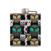 Flasques Illustrations de hiboux mignons motif (Dos)