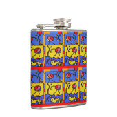 Flasques Image avec art moderne poisson (Droite)