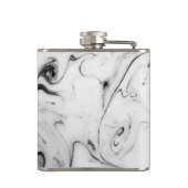 Flasques Image élégante en marbre blanc (Dos)