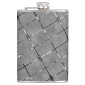 Flasques Image grise divisée en rectangle, fil de luminosit (Devant)