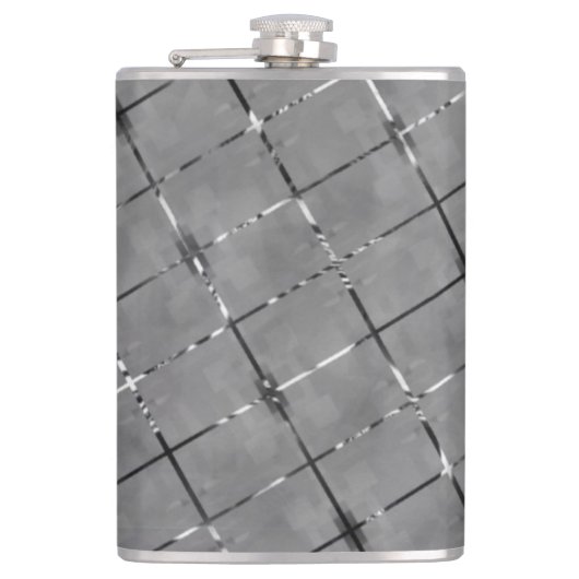 Flasques Image grise divisée en rectangle, fil de luminosit (Devant)