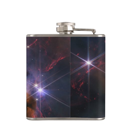 Flasques Image JWST des étoiles de Rho Ophiuchi (Dos)