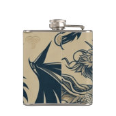 Flasques Imaginaire Dragons antiques (Dos)