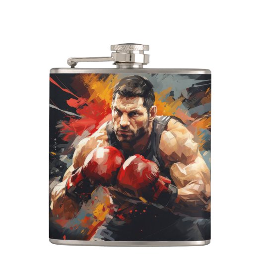 Flasques Impression de toile enroulée Faux (Devant)