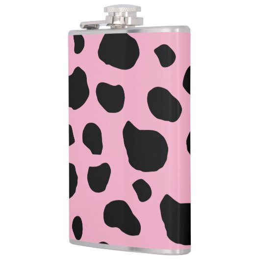 Flasques Impression de vache, Motif de vache, Spots de vach (Gauche)