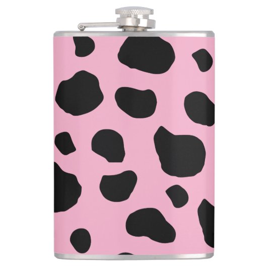 Flasques Impression de vache, Motif de vache, Spots de vach (Devant)