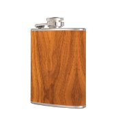 Flasques Impression du plateau en teck fin (Gauche)