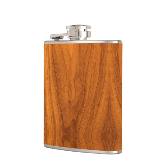 Flasques Impression du plateau en teck fin (Gauche)