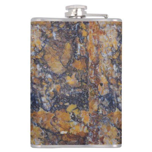 Flasques Impression en pierre de marbre Brown (Dos)