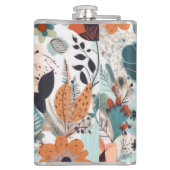 Flasques Impression florale Boho (Dos)