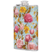 Flasques Impression florale de style antique (Gauche)