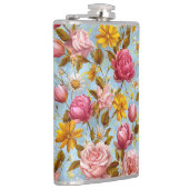 Flasques Impression florale de style antique (Droite)