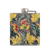 Flasques Impression florale naturelle biomorphique (Dos)