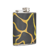 Flasques Impression Giraffe noir et jaune (Droite)
