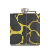 Flasques Impression Giraffe noir et jaune (Dos)