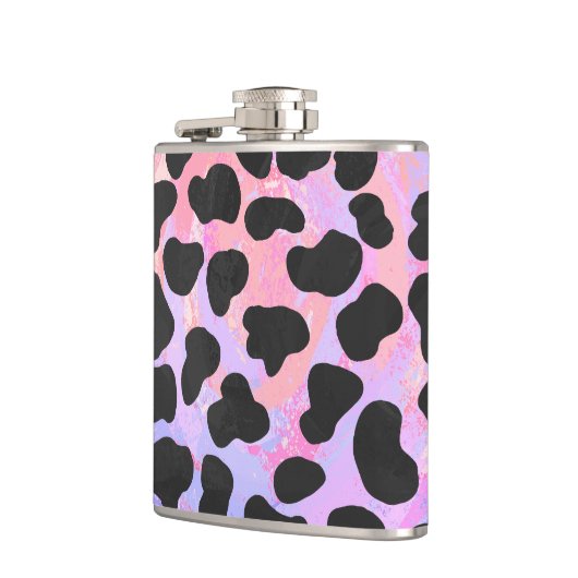 Flasques Impression noire et rose dalmate (Gauche)