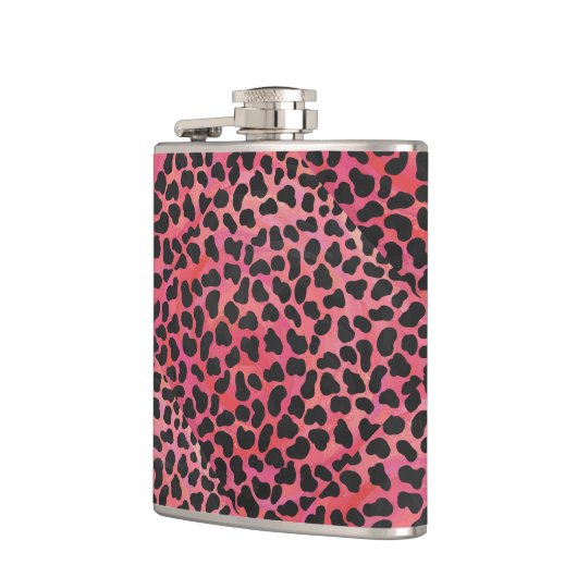 Flasques Impression noire et rouge dalmate (Gauche)