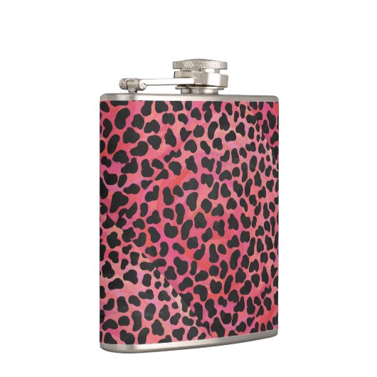 Flasques Impression noire et rouge dalmate (Droite)