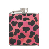 Flasques Impression noire et rouge dalmate (Devant)