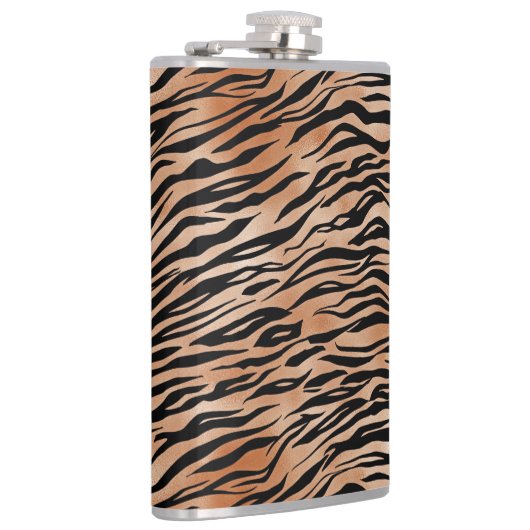 Flasques Impression Orange Black Tigre (Droite)