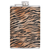 Flasques Impression Orange Black Tigre (Devant)