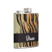 Flasques Impression tigre Brown et noire (Droite)
