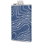 Flasques Impression topographique biologique de la ligne te (Gauche)