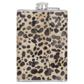 Flasques Imprimé Léopard Monogramme (Dos)