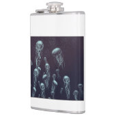 Flasques in Vinyl eingeschlagener Flachmann (Gauche)