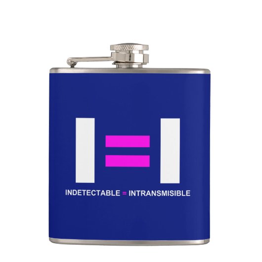 Flasques Indétectable es igual a Intransmisible VIH (Devant)