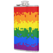 Flasques Indicateur Gay pride Abstrait (Gauche)
