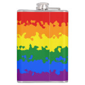 Flasques Indicateur Gay pride Abstrait (Dos)