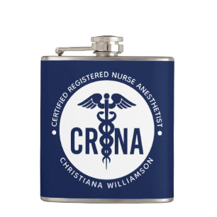 Flasques Infirmière anesthésiste certifiée CRNA personnalis
