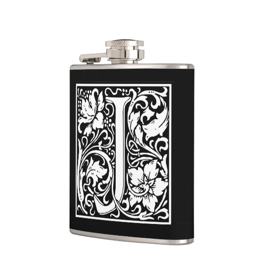 Flasques Initiale décorative "J" de lettre (Gauche)