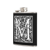 Flasques Initiale décorative "M" de lettre (Gauche)