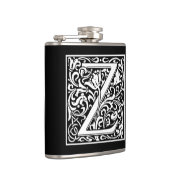 Flasques Initiale décorative "Z" de lettre (Droite)