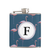 Flasques Initiale personnalisable d'impression géométrique (Devant)